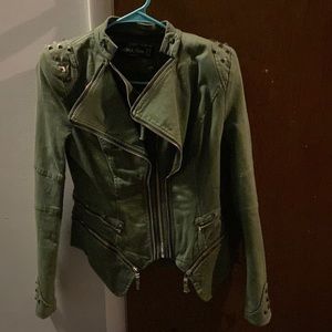 Dark green jacket